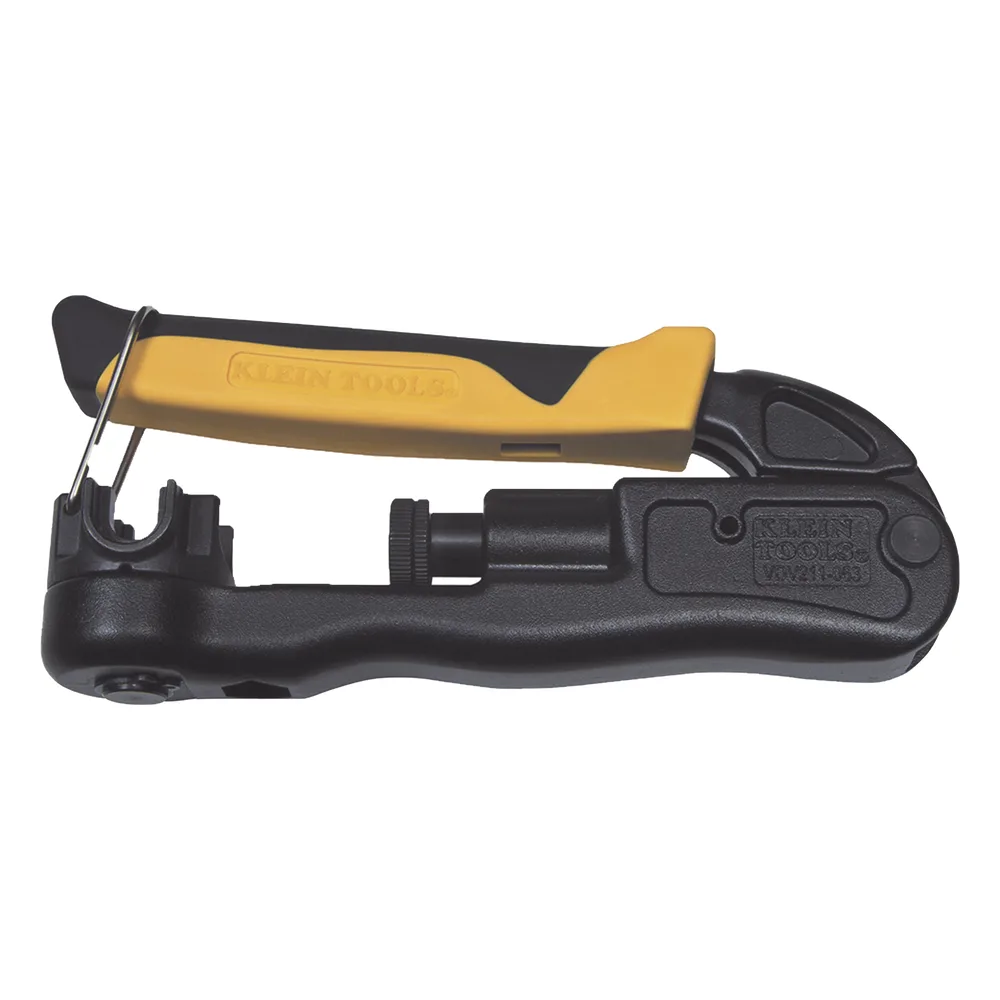 Pinza Ponchadora para Cables RG58, RG59, RG62, RG6/6Q, RG7, RG11 y Conector F, BNC y RCA.