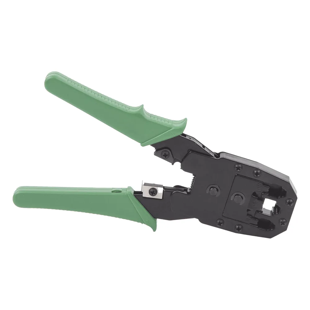 Pinzas para plegar (Ponchadoras) cables RJ11, RJ12, RJ45 telefónicos y cables de red Cat5e, Cat6, Cat6a y con Cavidades para 4, 6 y 8 conductores. – vista 5