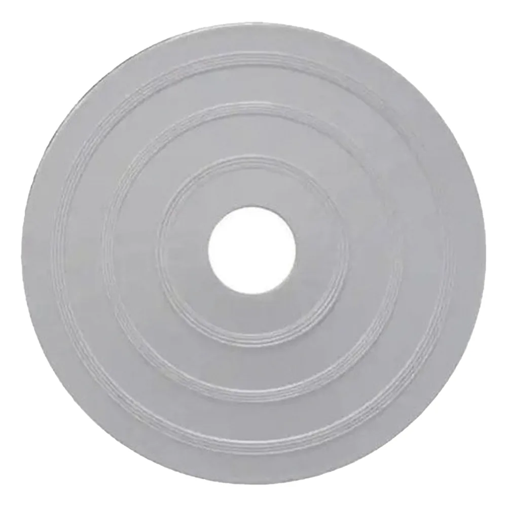 Placa adaptadora de plástico blanco para instalar detectores de calor serie 302 sobre cajas eléctricas de 4 pulgadas