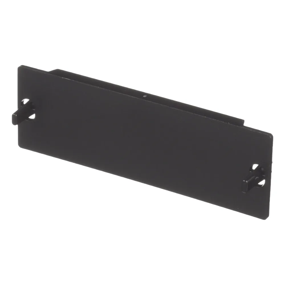 Placa Ciega FAP, Para Reservar Espacio de Uso Futuro en Paneles de Fibra Óptica, Color Negro – vista 4