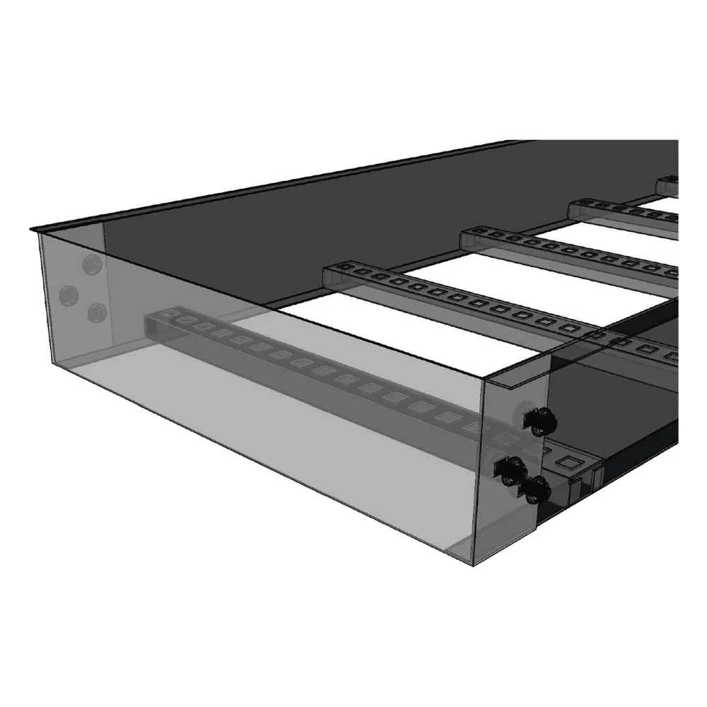 Placa de Cierre para Escalera de Aluminio / Peralte 3 1/4" / Ancho 6" / Incluye Tornillería (CHPCE314X6AK) – vista 2