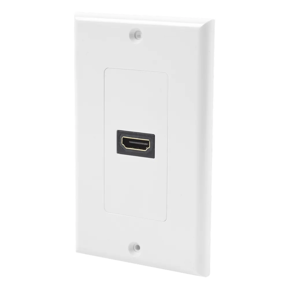 Placa de Pared 1 Puerto HDMI Hembra a Hembra – vista 2