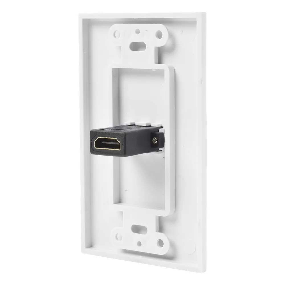 Placa de Pared 1 Puerto HDMI Hembra a Hembra – vista 3