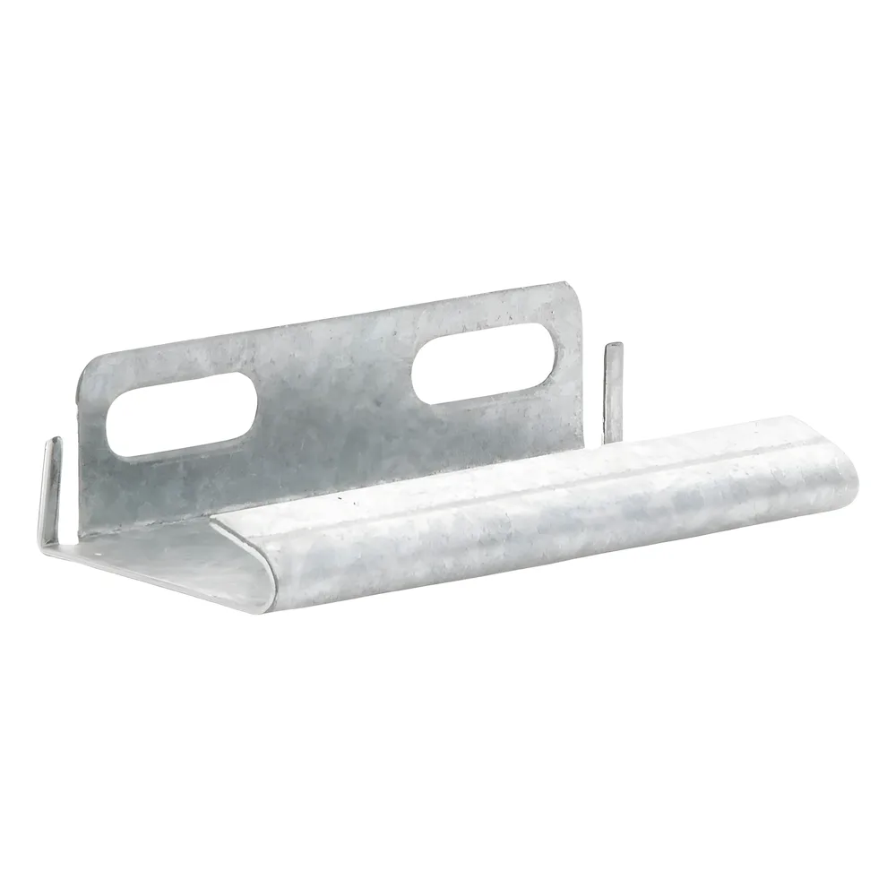 Placa salida a tubo automática para peralte de 66mm y 116mm, con acabado Electro Zinc – vista 2