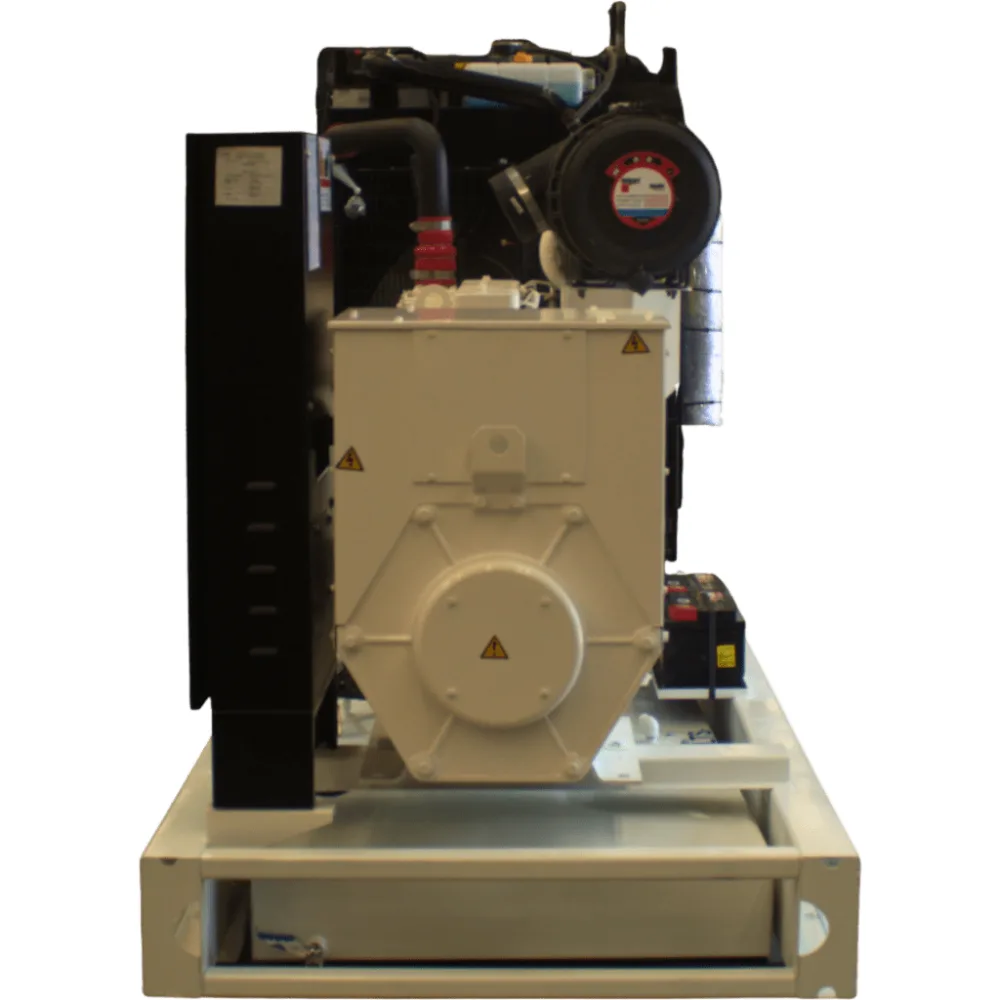 Planta de Emergencia Diesel / 110 KW( 138 kVA) Emergencia/ 100KW ( 119 kVA) Continuo/ Trifásico 4 Hilos /  220V/127/  Motor Cummins 6BTA5.9G6/ Generador Stamford UCI274C / Control PEM-CAP / Transferencia Automática/ Tanque 206 L. – vista 4