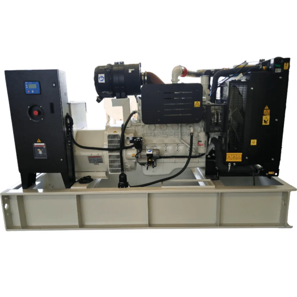 Planta de Emergencia Diesel/ 212 KW  (265 KVa) Emergencia/ 181 KW (226KVa) Continuo/ Trifásico 4 Hilos /  220V/127 / Motor Cummins QSB7G5 6 Cilindros / Generador Stamford UCI274H/ Control PEM-CAP / Transferencia Automática/ Tanque – vista 2
