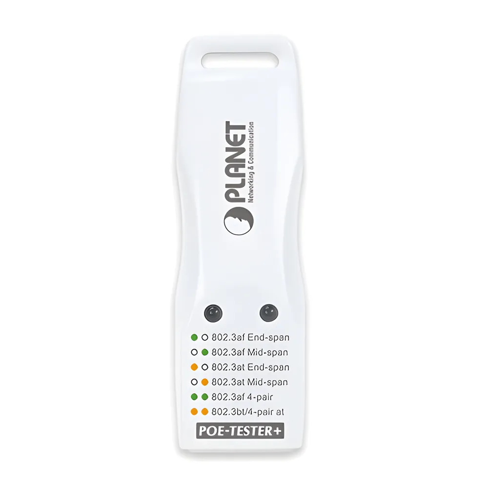 Probador Power Over Ethernet Compacto para Estandares IEEE 802.3af/at/bt