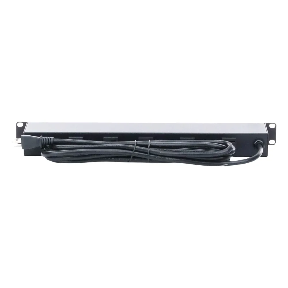 Protector Contra Sobretensiones de 120 VCA, 15 A, 12 Salidas, Montaje en Rack 1U, Servidores Montados en Rack, Sistemas de Voz, Controladores, Equipos de Video Vigilancia – vista 5