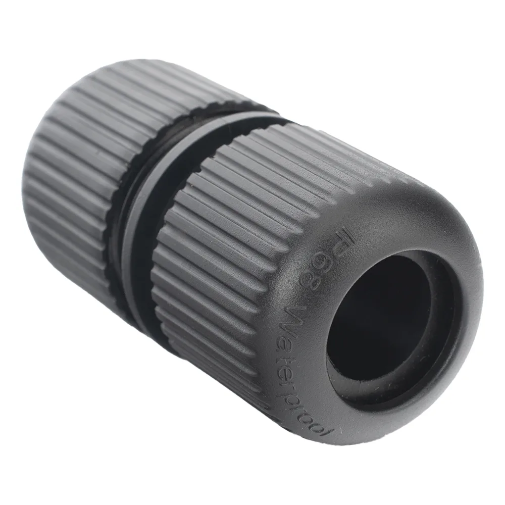 Protector para Exterior IP68 / Adaptador para el Conector Tipo Plug (12 Vcc) en Cámaras Epcom / Color Negro / Hikvision / Hilook – vista 2