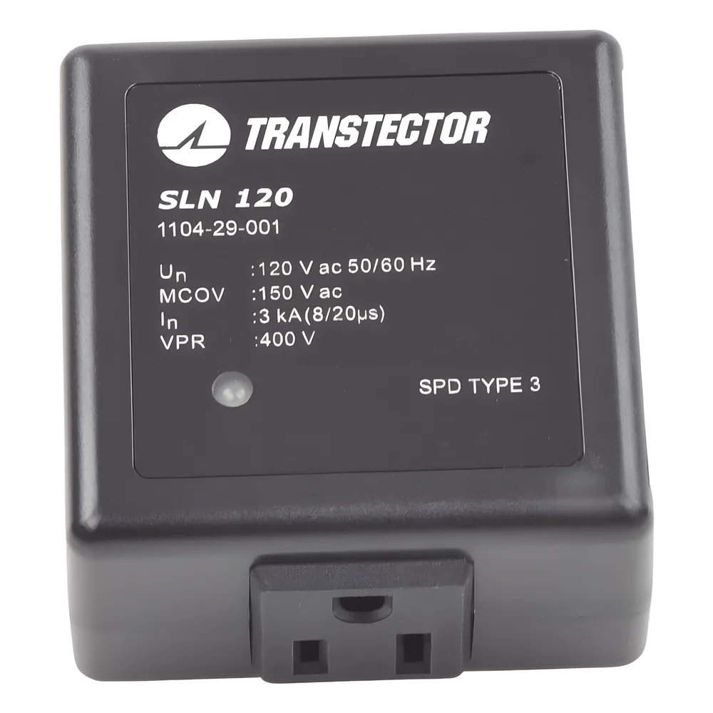 Protector Sobretensión 120 VAC / SASD / Clavija 5-15R / 5 kA / Plug-in / UL 1449 – vista 3