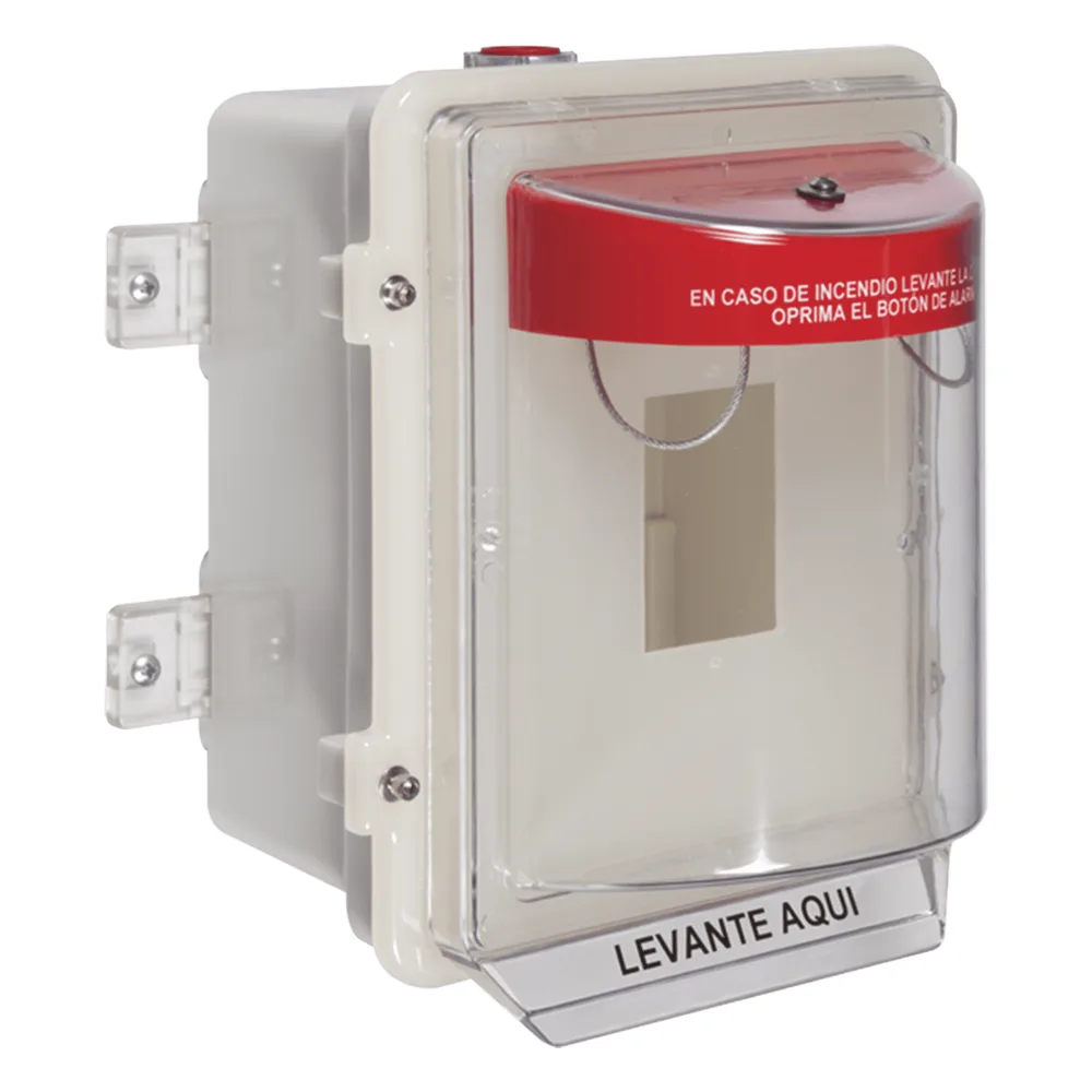 Protector Universal para Estación Manual, Fabricado en Policarbonato Súper Fuerte Para Uso en Exterior