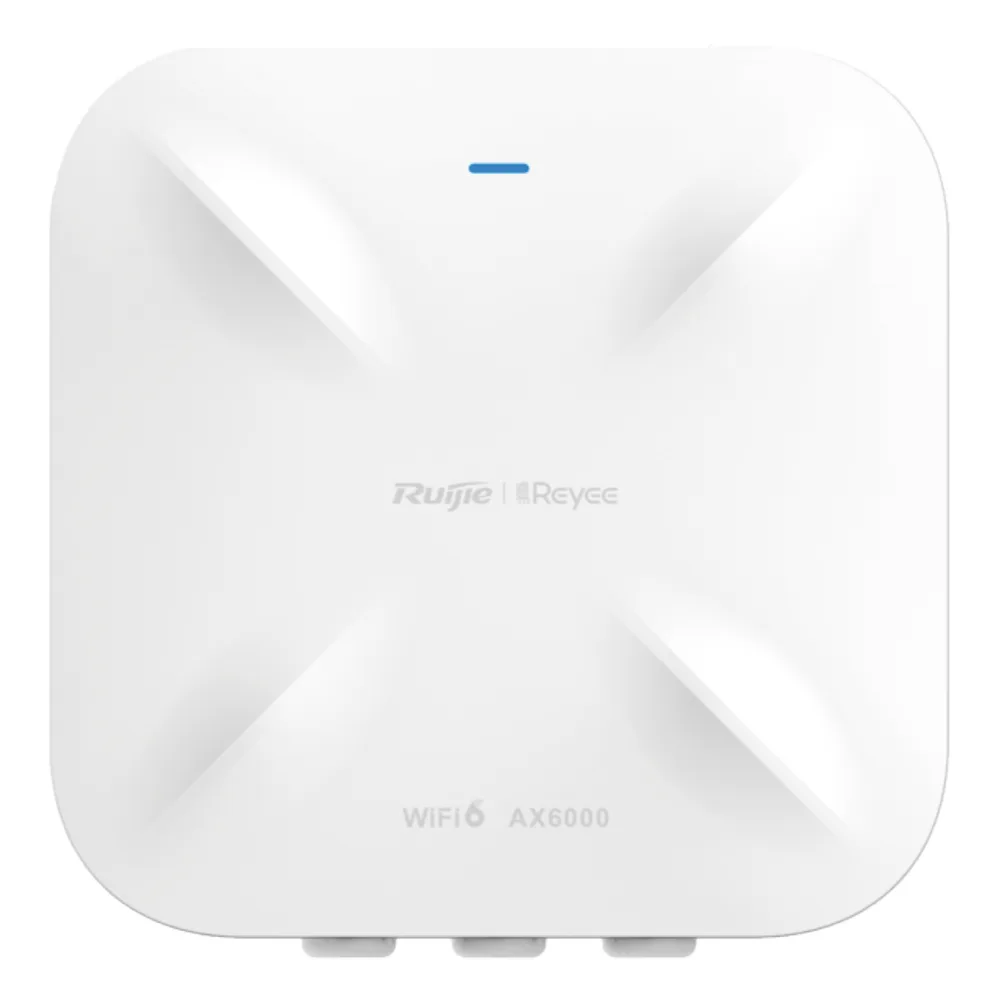 Punto de Acceso Mesh Wi-Fi 6 Industrial para Exterior Omnidireccional 5.95Gbps, MU-MIMO 4x4, 360°, Filtros Anti Interferencia y Auto Optimización con IA, puerto eth 2.5G y SFP – vista 2