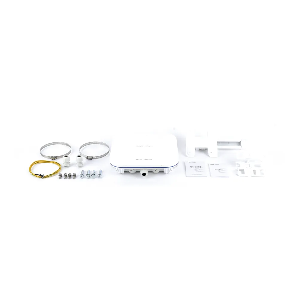 Punto de Acceso Mesh Wi-Fi 6 Industrial para Exterior Omnidireccional 5.95Gbps, MU-MIMO 4x4, 360°, Filtros Anti Interferencia y Auto Optimización con IA, puerto eth 2.5G y SFP – vista 6