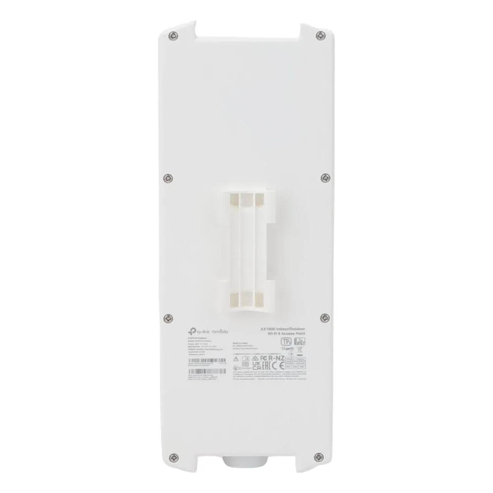 Punto de Acceso Omada Exterior-Interior / Wi-Fi 6 AX1800 MU-MIMO 2x2 / Mesh Omada / Alta Densidad de Usuarios / Configuración por Controlador o Stand-Alone / Para Montaje en Mástil/ Pared / Alimentación PoE+ – vista 5