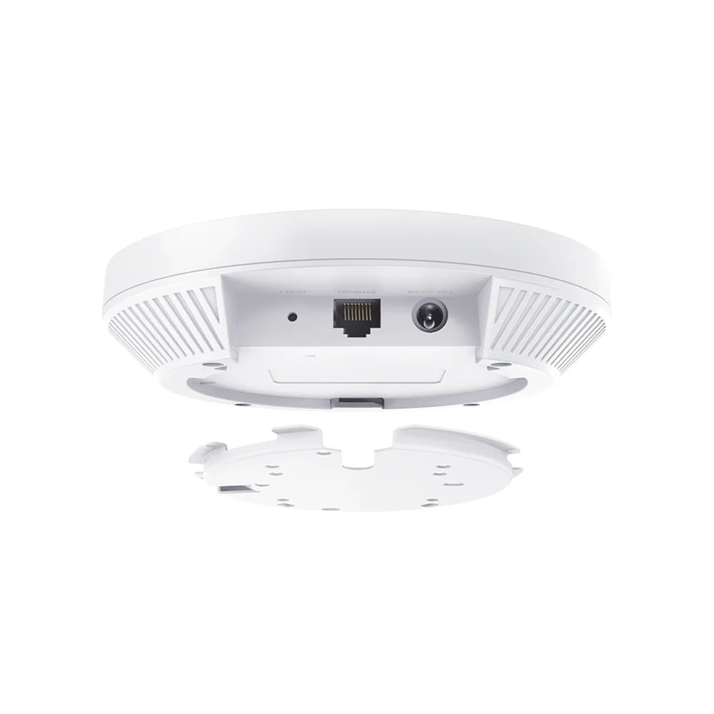 Punto de Acceso Omada / Wi-Fi 6 AX3000 MU-MIMO 4x4 / Mesh Omada / Alta Densidad de Usuarios / Configuración por Controlador o Stand-Alone / Para Montaje en Techo/pared / Alimentación PoE+ – vista 3