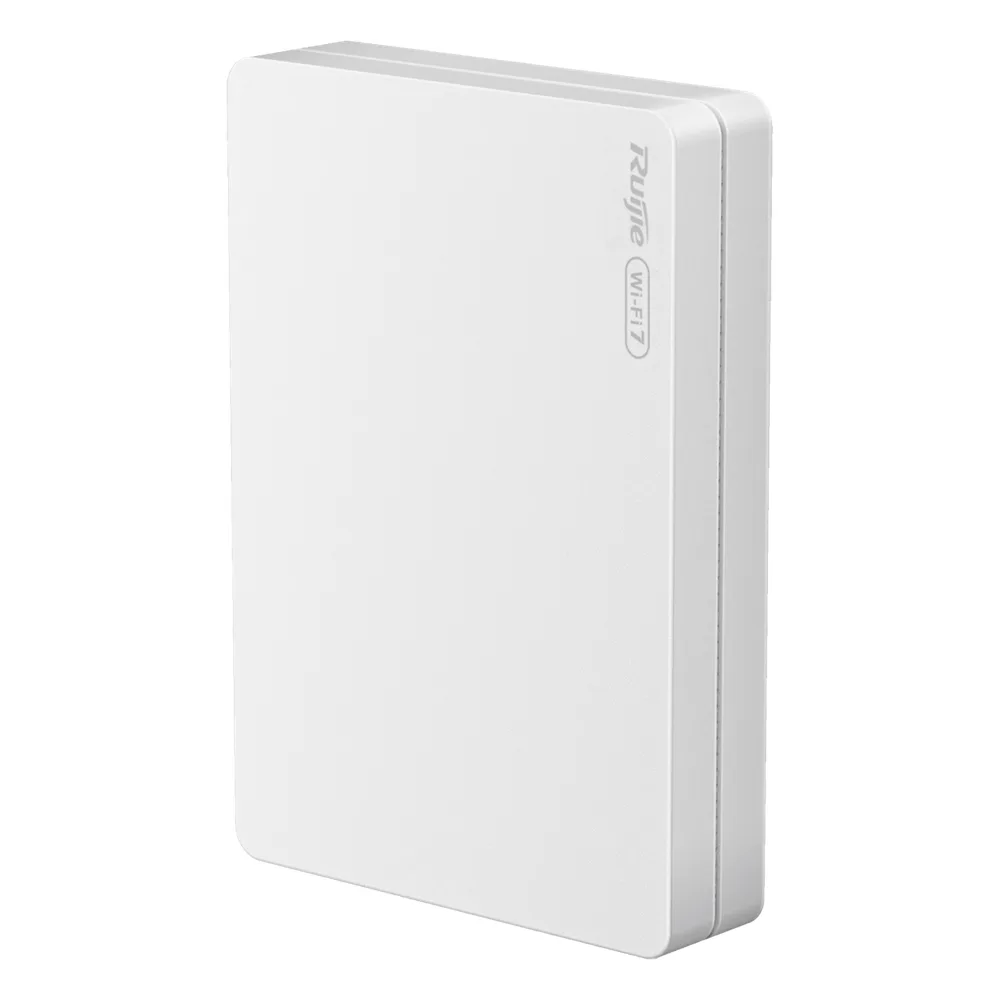 Punto de Acceso Wi-Fi 7 de Pared para Hotel u Oficina / BE3600 / Hasta 512 Usuarios / 1 Puerto 2.5G WAN PoE In + 3 LAN Gigabit + PoE Out / 802.11be / Gestión Cloud