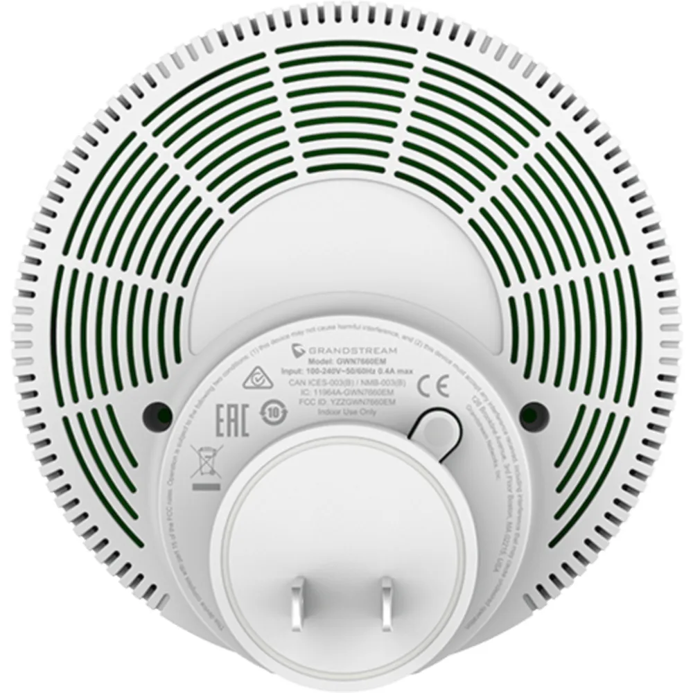 Punto de Acceso y Extensor Wi-Fi 6 AX3000 / 3 Gbps Agregado / MU-MIMO 2x2:2 + 3x3:2 / OFDMA y Beamforming / Cobertura 120 m (393.7 ft) / Gestión Embebida, Cloud y On-Premise / 128 Clientes Concurrentes / Mesh con GWN7062E / Puerto Gigabit – vista 3