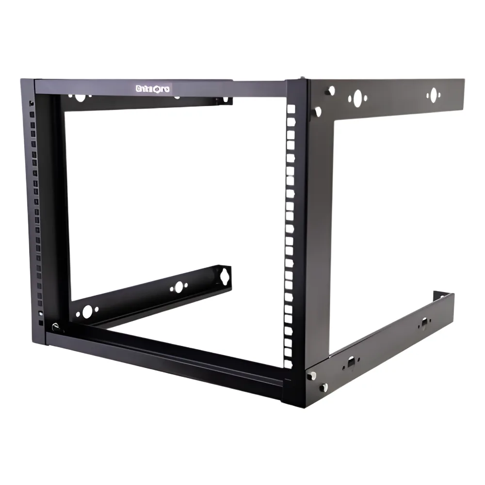 Rack Abierto de montaje en Pared, de 19in, 8 Unidades de rack