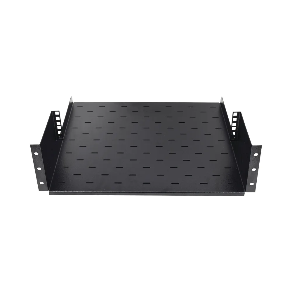 Rack Abierto de Montaje en Pared, de 19in, de 2 Unidades de Rack, con Charola de 460 mm de Profundidad, Se envía el Gabinete Armado. – vista 2