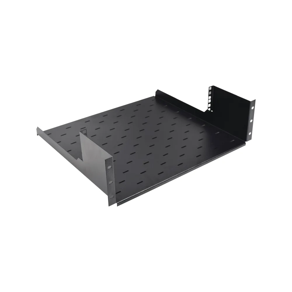 Rack Abierto de Montaje en Pared, de 19in, de 2 Unidades de Rack, con Charola de 460 mm de Profundidad, Se envía el Gabinete Armado. – vista 3