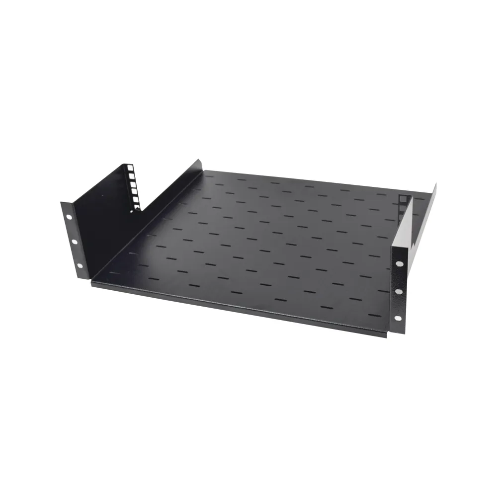 Rack Abierto de Montaje en Pared, de 19in, de 2 Unidades de Rack, con Charola de 460 mm de Profundidad, Se envía el Gabinete Armado. – vista 5