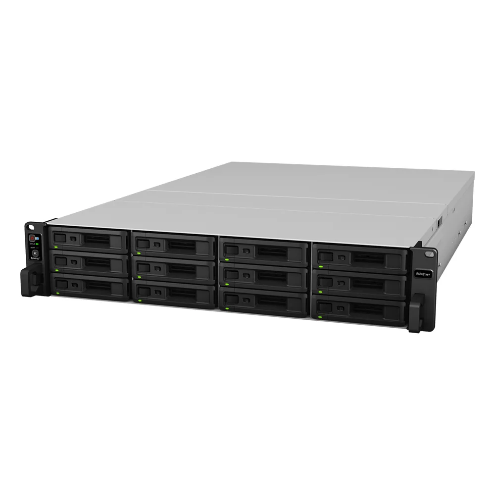 RackStation RS3621xs+ | 12 Bahías | Procesador Intel Xeon D-1541 8 Núcleos | 8 GB DDR4 ECC | Dual 10GbE | Alimentación Redundante | Escalable a 36 Bahías | Garantía 3 Años. – vista 4