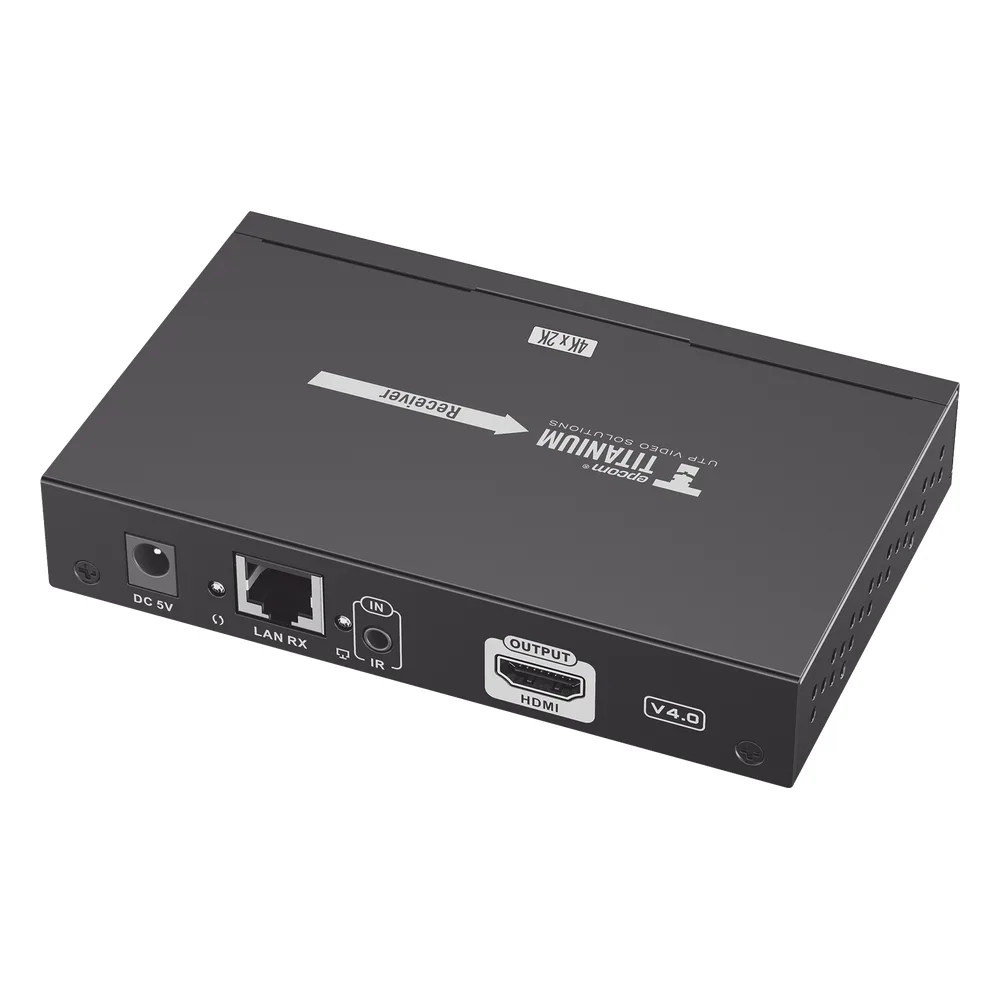 Receptor Compatible para Kit Matricial TT-683-MATRIX-4.0 | Resolución 4K@30Hz | Cat6 | Control IR | Compatible con Switch IGMP (Solo para transmisor versión 4.0). – vista 3