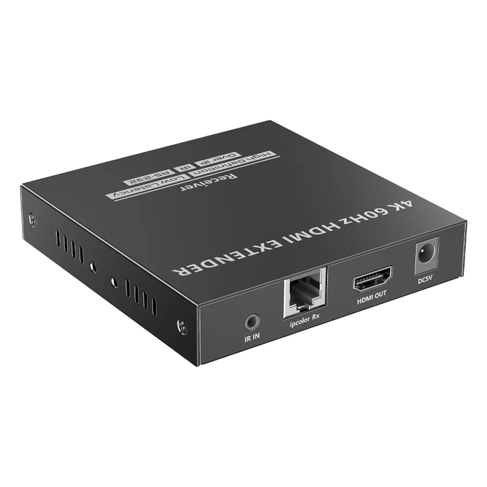 Receptor Compatible para Kit TT582 | 4K @60Hz | Cat 6, 6a y 7 |  hasta 120 metros | – vista 3