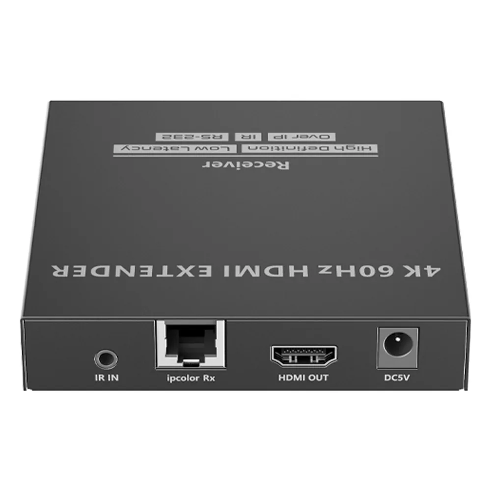 Receptor Compatible para Kit TT582 | 4K @60Hz | Cat 6, 6a y 7 |  hasta 120 metros | – vista 5
