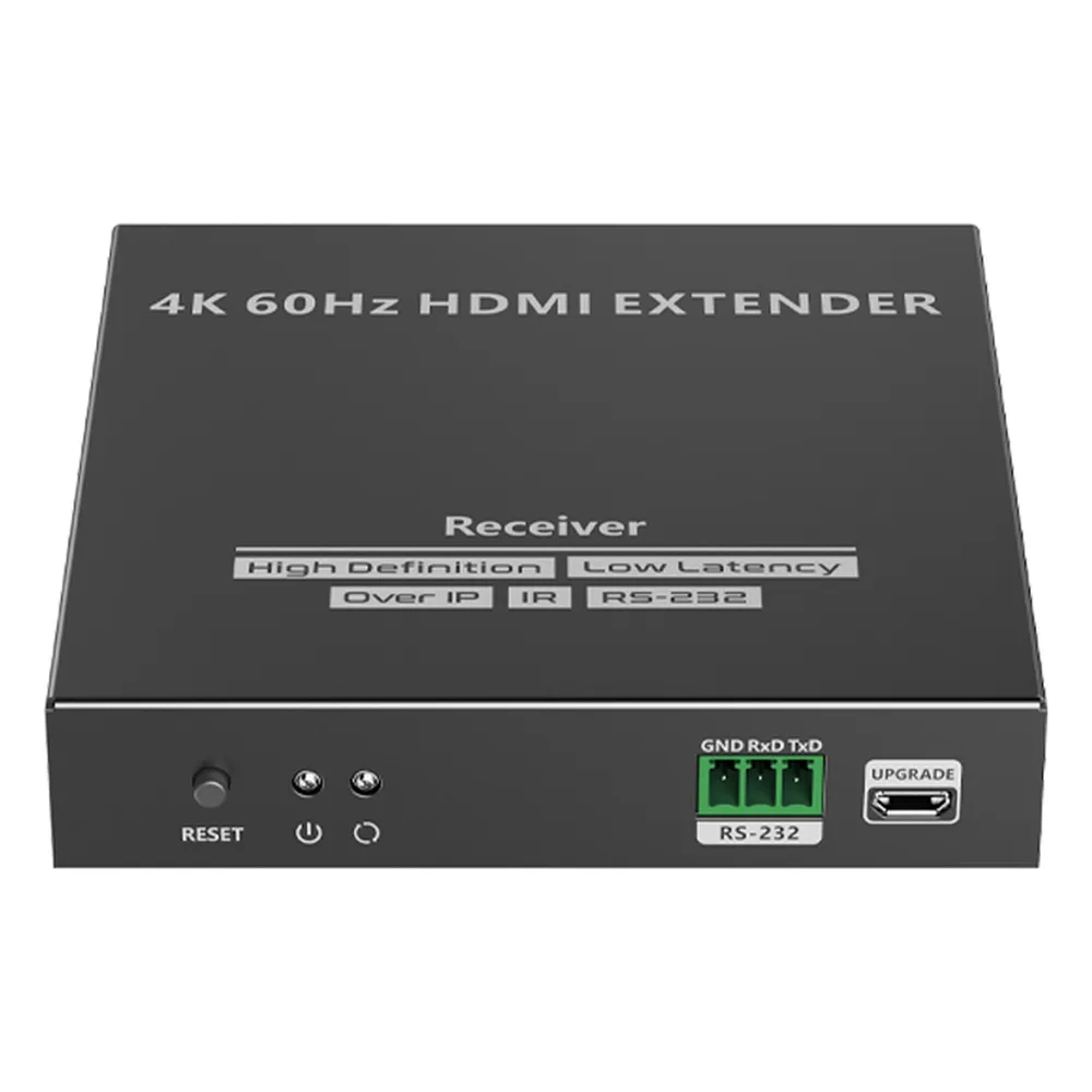 Receptor Compatible para Kit TT582 | 4K @60Hz | Cat 6, 6a y 7 |  hasta 120 metros | – vista 6