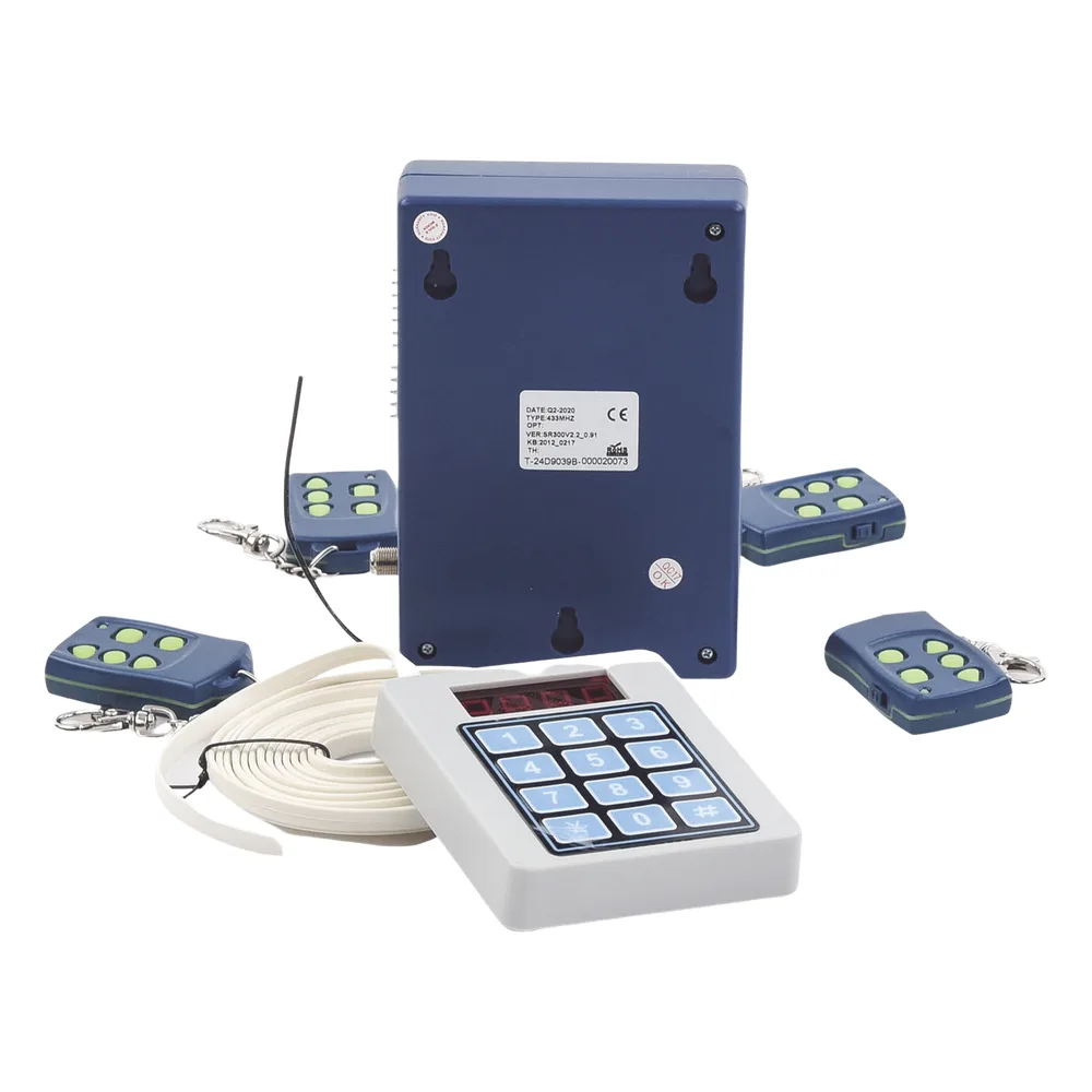 Receptor Inalambrico Universal Administrable por Software, Hasta 1600 controles de usuarios, compatible con Barreras y Motores de puertas – vista 2