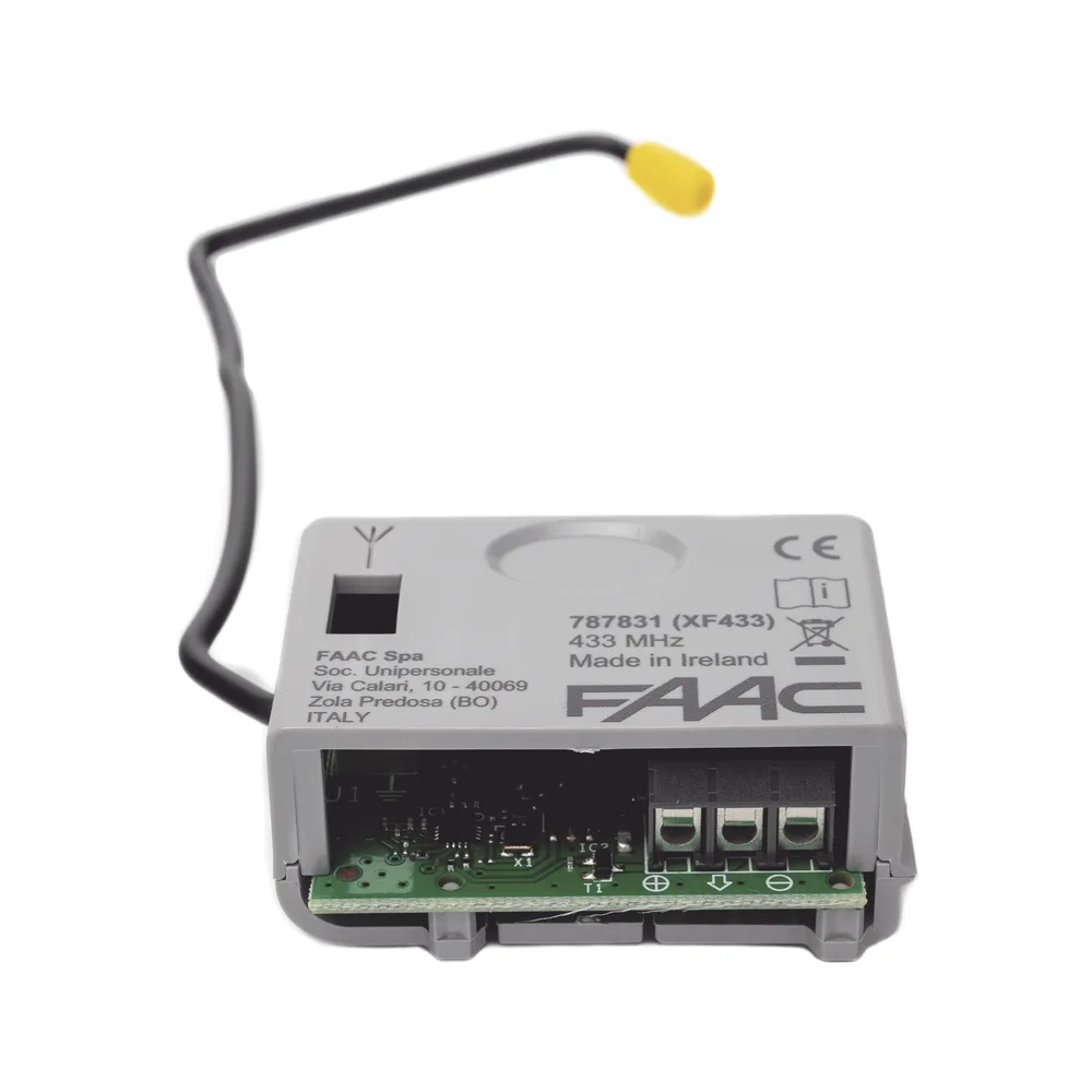 Receptor inalámbrico XF 433 para operador FAAC S418 – vista 4