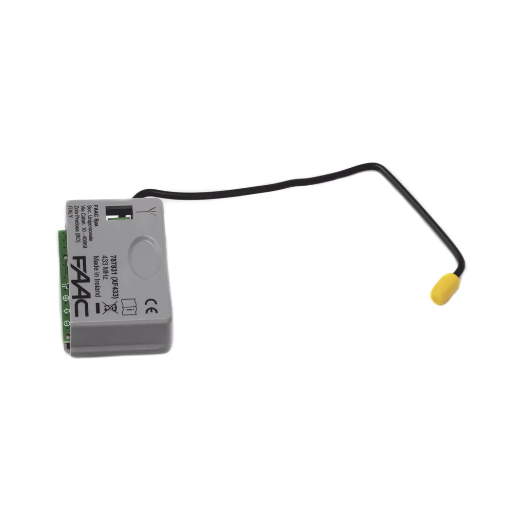 Receptor inalámbrico XF 433 para operador FAAC S418 – vista 7
