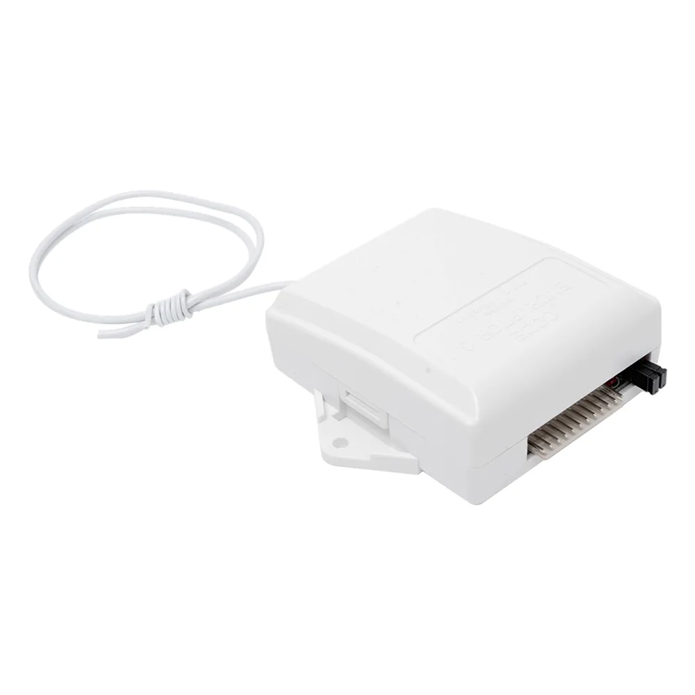 Receptor universal 433 MHz con dos controles remotos y salidas relay compatible con múltiples paneles de alarma – vista 6