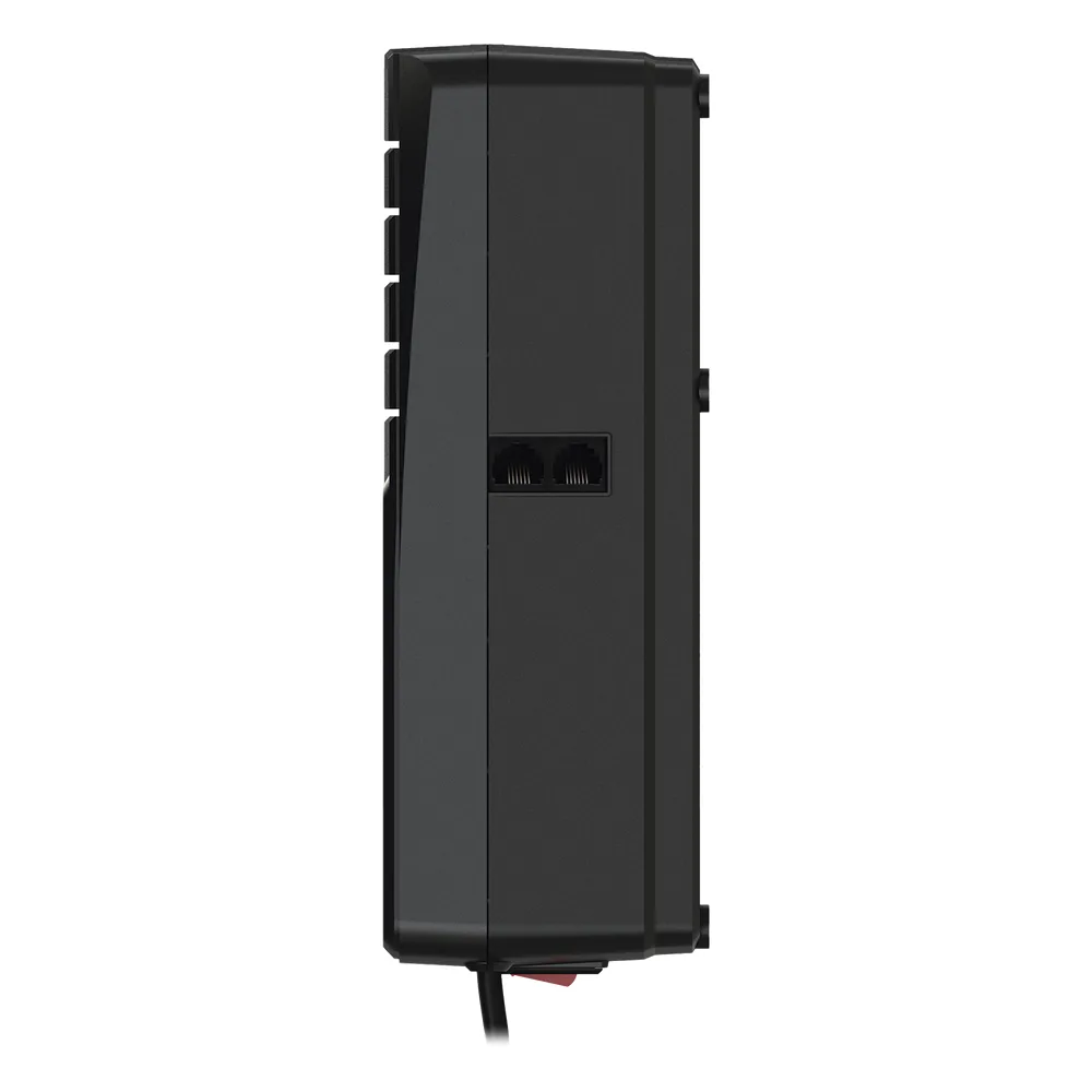 Regulador de Voltaje 1000 VA-500 W /  4 Contactos con AVR / 4 Contactos con Supresor de Picos / Protección RJ11 – vista 4