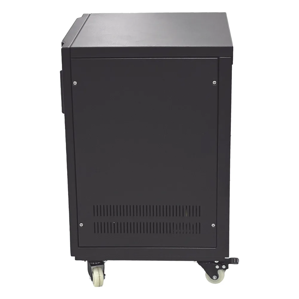 Regulador de Voltaje Industrial Bifásico Ferrorresonante 7.5 kVA/7.5 kW 220 V / Entrada 176-264 V Vca / Salida 215.6-224.4 Vca – vista 4