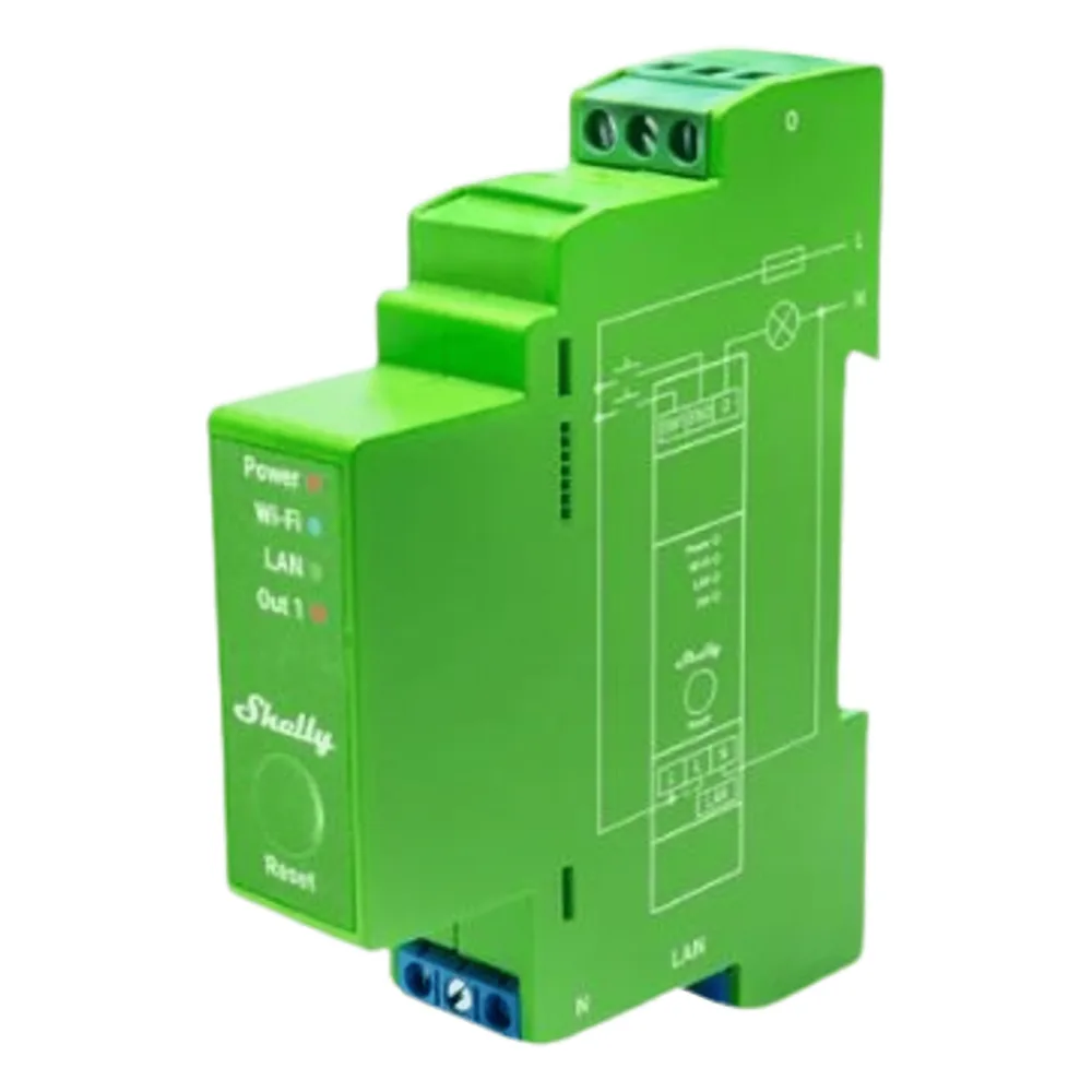 Relevador / Contacto Seco / Interruptor WIFI/ Industrial y residencial inteligente / Hasta 16A / Soporta Google y Alexa / Nube P2P y control Local / 1 canal y puerto ethernet