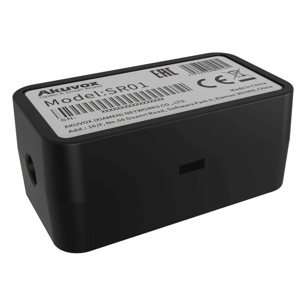 Relevador RS-485 Para Control de Puerta / Protección Contra Vandalismo / Compatible Con Frente de Calle AKUVOX / Agrega Una Puerta al Frente de Calle / Comunicación Encriptada / Compacto / Instalación en Cajas Estándar – vista 2