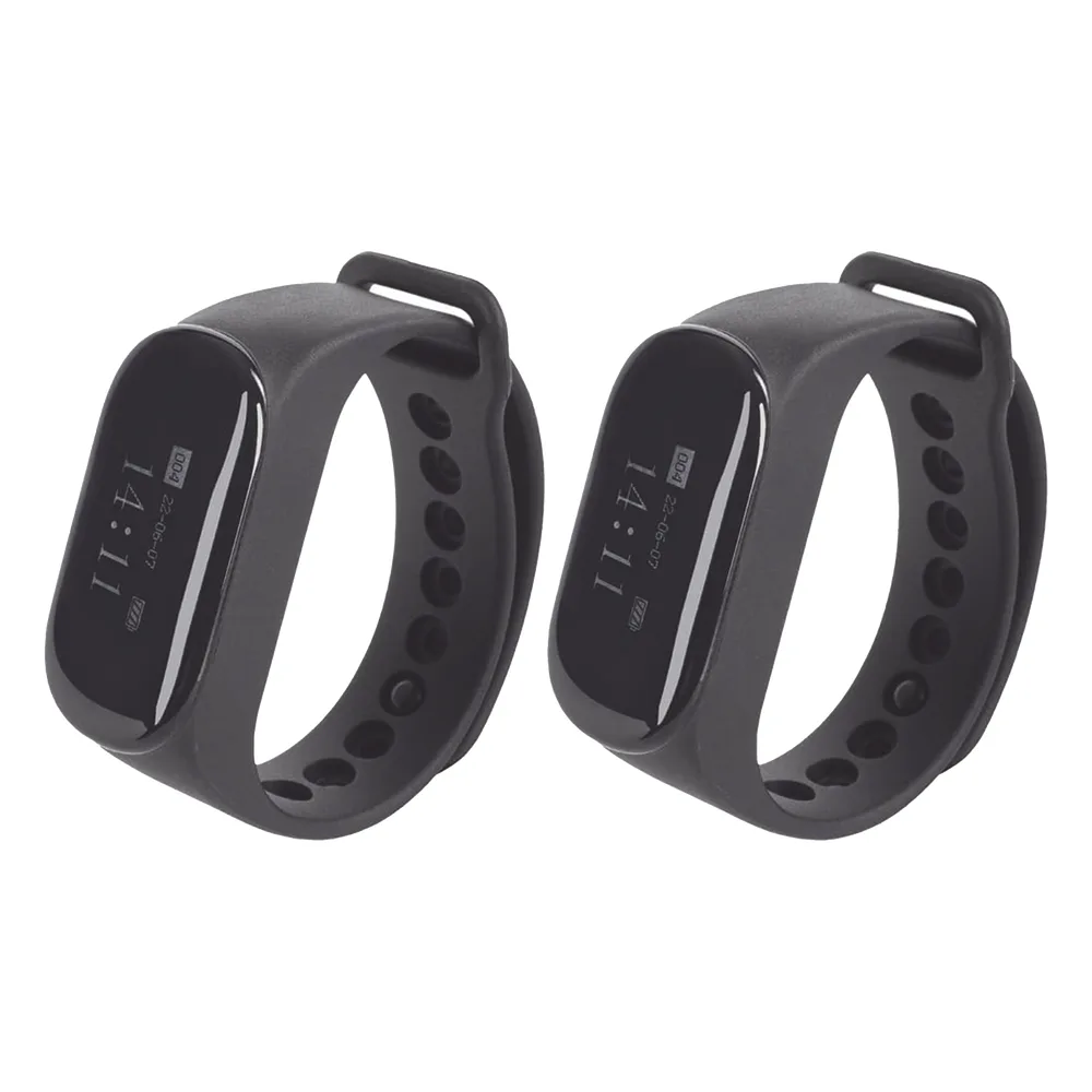 Reloj Buscador TD112 IPX7 / Resistente al Agua / Pantalla OLED / 180mAh / 48 Horas Standby / 80-100m Distancia de Recepción / Compatible con 50 Botones TD009 y T114 / 7 Idiomas / Almacenamiento de 10 Mensajes – vista 2