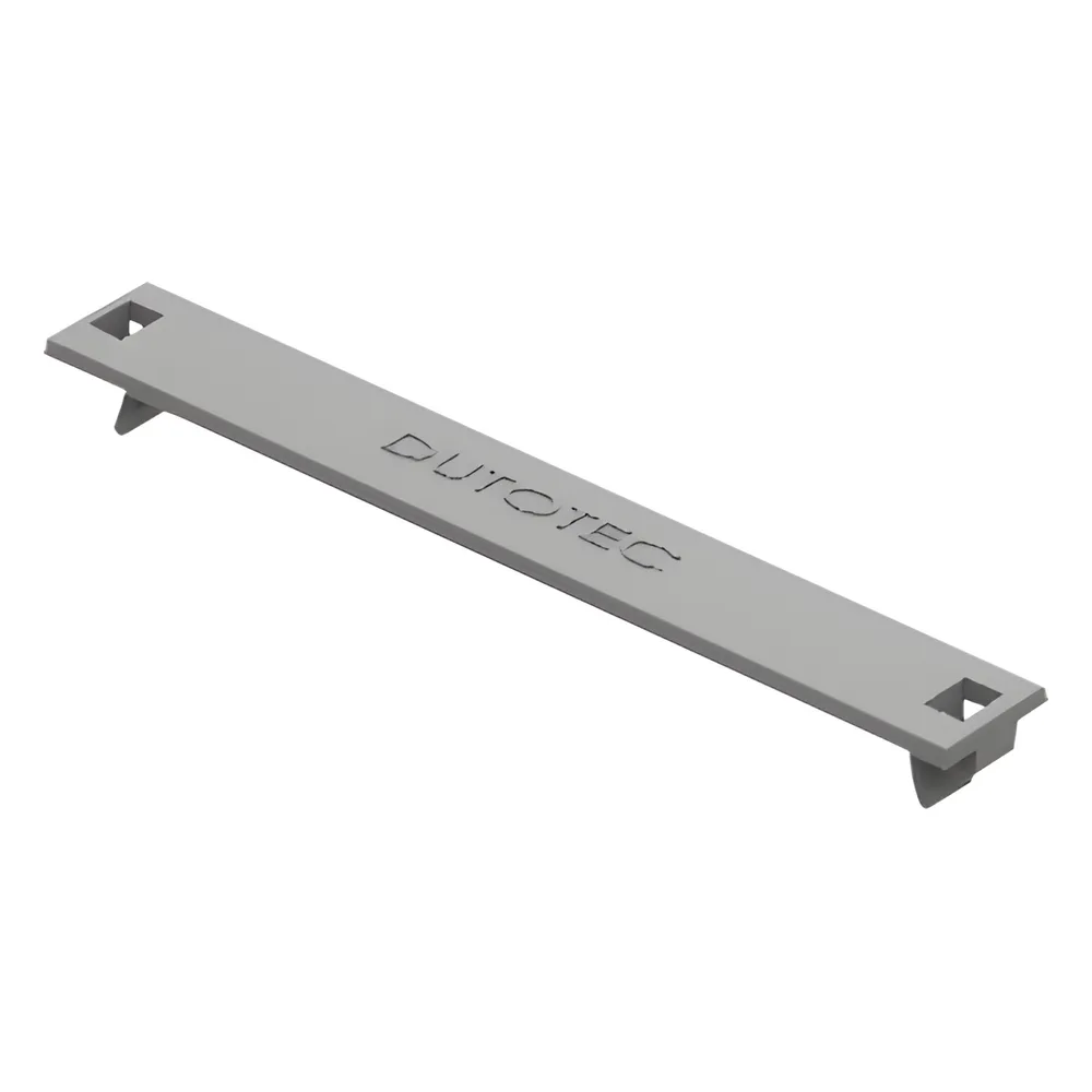 Remate de tapa color blanco para canaleta DX10000.00