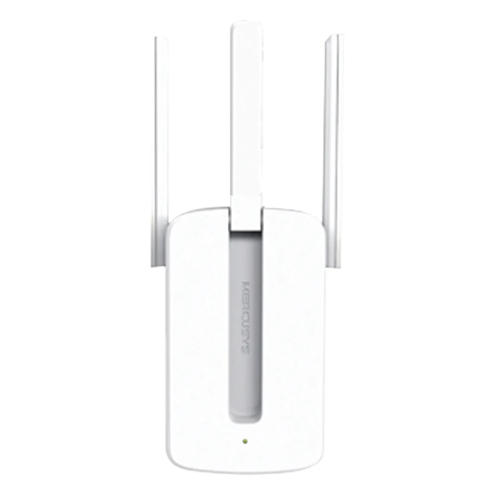 Repetidor / Extensor de Cobertura WiFi N / MU-MISO / 300 Mbps 2.4 GHz / 3 antenas externas / Botón WPS