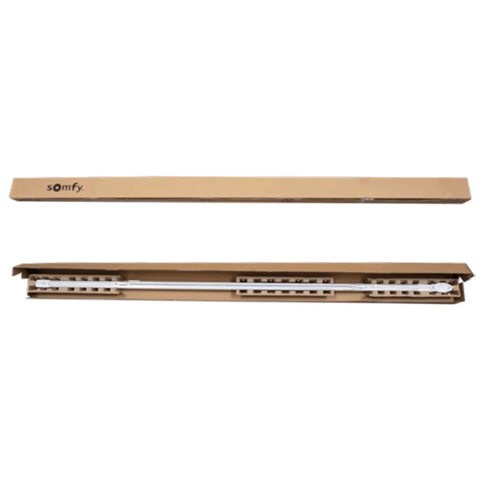 Riel Ajustable Cortinas Motorizadas / 2.3-4 m Ajustable / 20 Kg Capacidad / Movelite WF + Elatio Compatible / Instalación Techo / DIY / Smart Home – vista 2