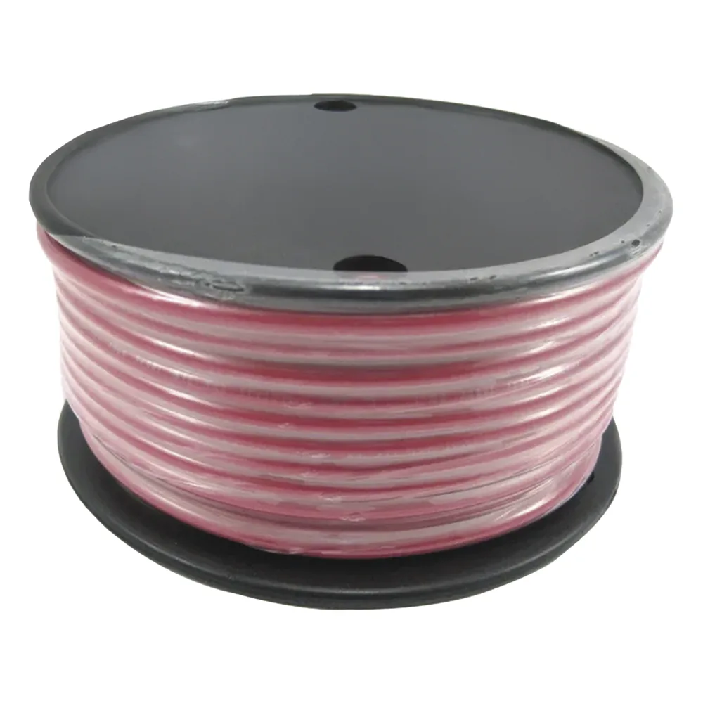 Rollo de cable garado marino calibre 12 en color rojo de 250 pies (76.2 m).