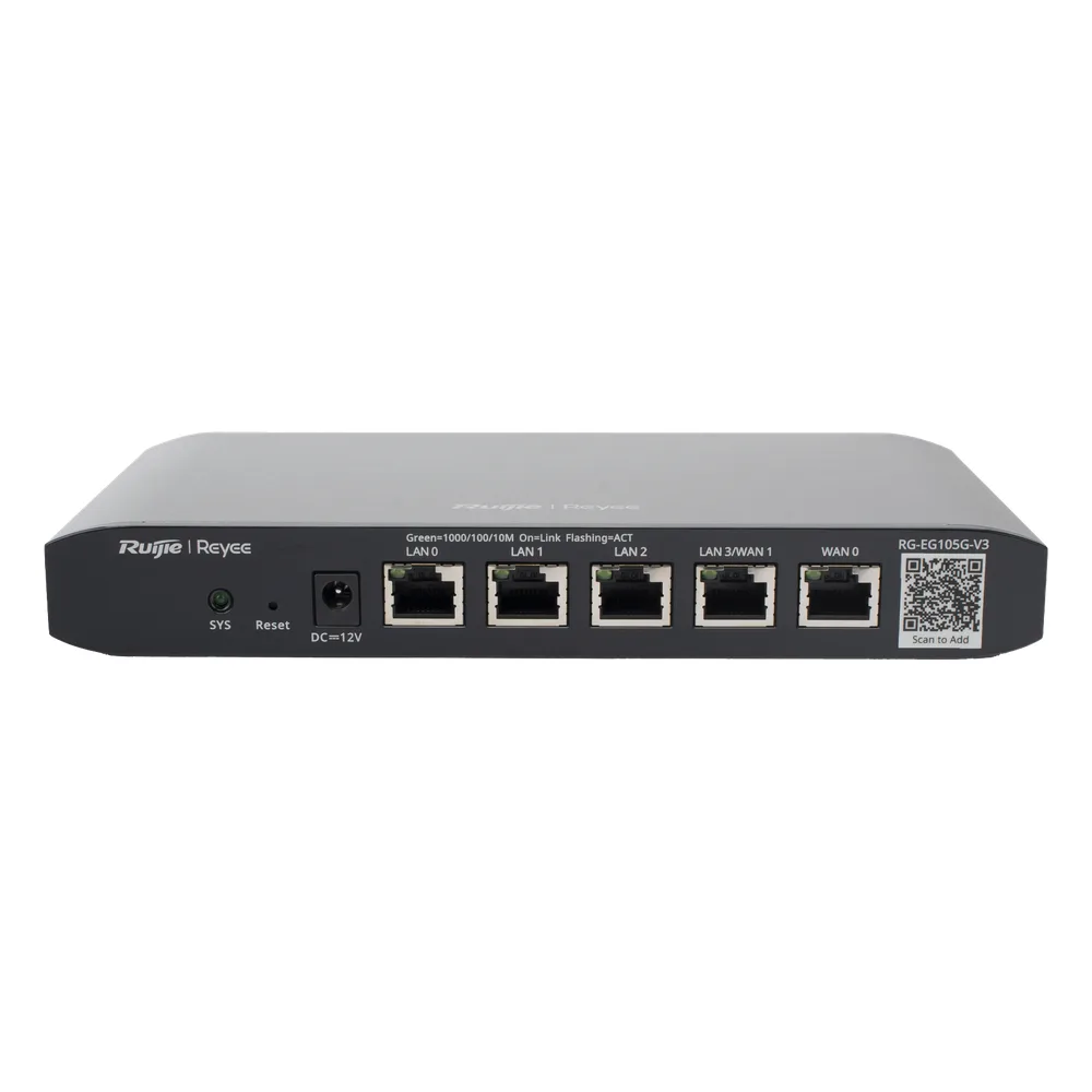 Router Balanceador con Función SD-WAN, Hasta 2 Servicios de Internet y hasta 100 clientes con desempeño de 600 Mbps