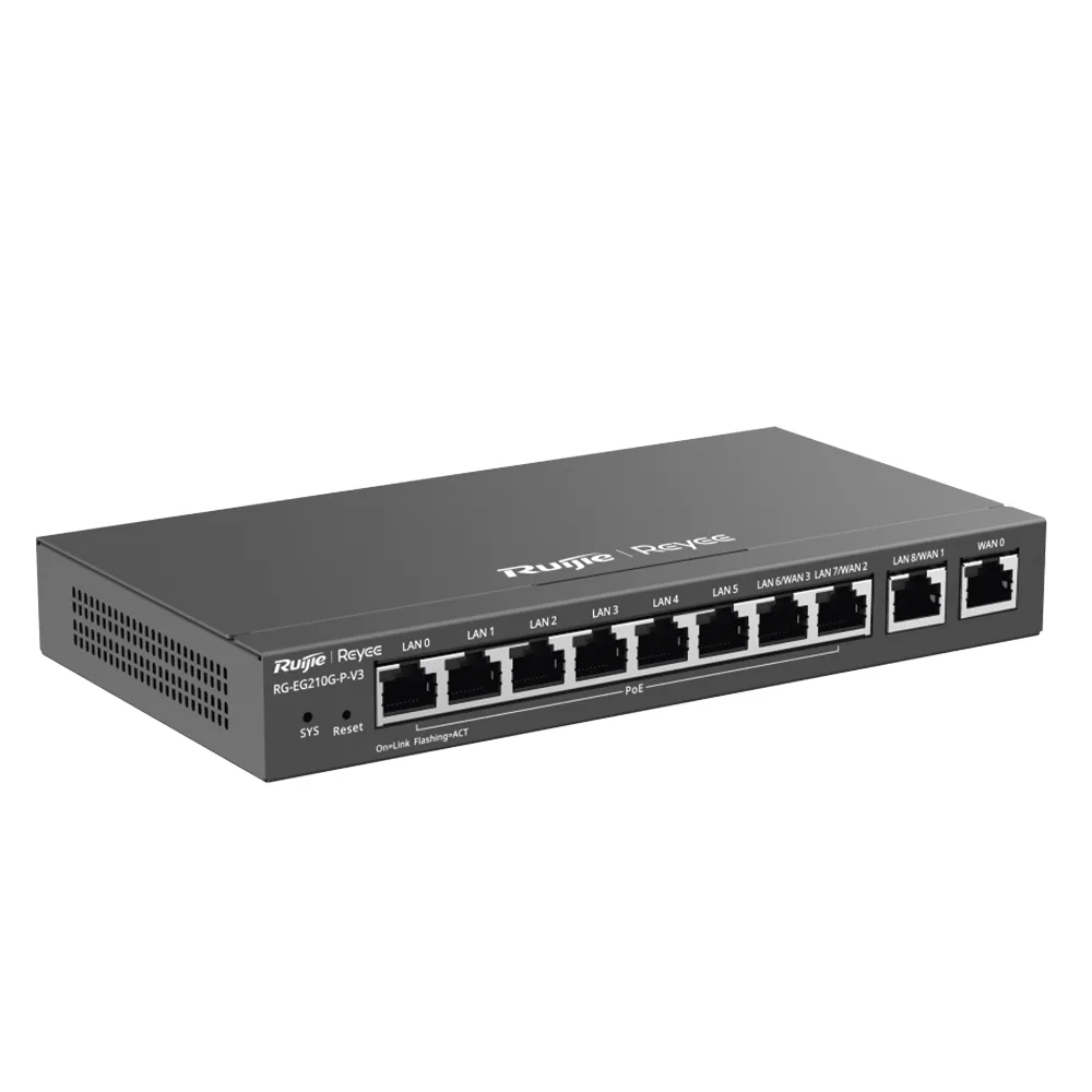 Router Balanceador con Función SD-WAN, PoE+ hasta 110 Watts, Hasta 4 Servicios de Internet y hasta 200 clientes con desempeño de 1 Gbps – vista 2