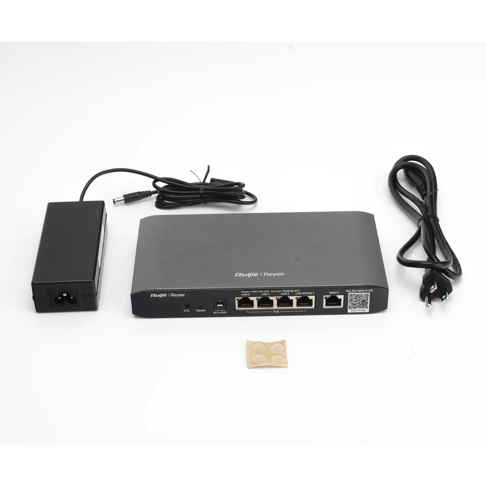Router Balanceador con Función SD-WAN, PoE+ hasta 54 Watts, Hasta 2 Servicios de Internet y hasta 100 clientes con desempeño de 600 Mbps – vista 4