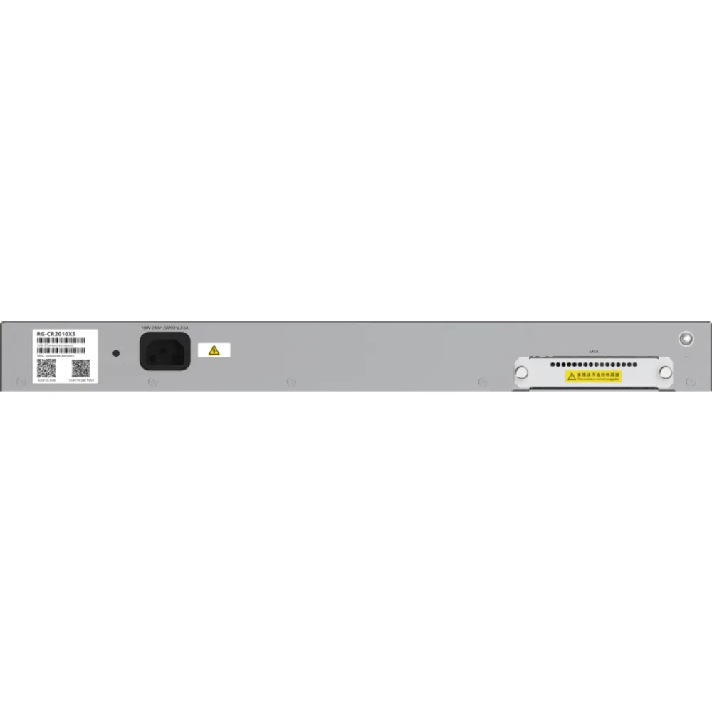 Router Cloud-Managed / 8 Gbps Throughput / 4 x GE RJ45 + 4 x 2.5GE RJ45 + 2 x 10GE SFP+ / SD-WAN / Anti-DoS/DDoS / 1 RU Rack / Línea Cybrey – vista 3