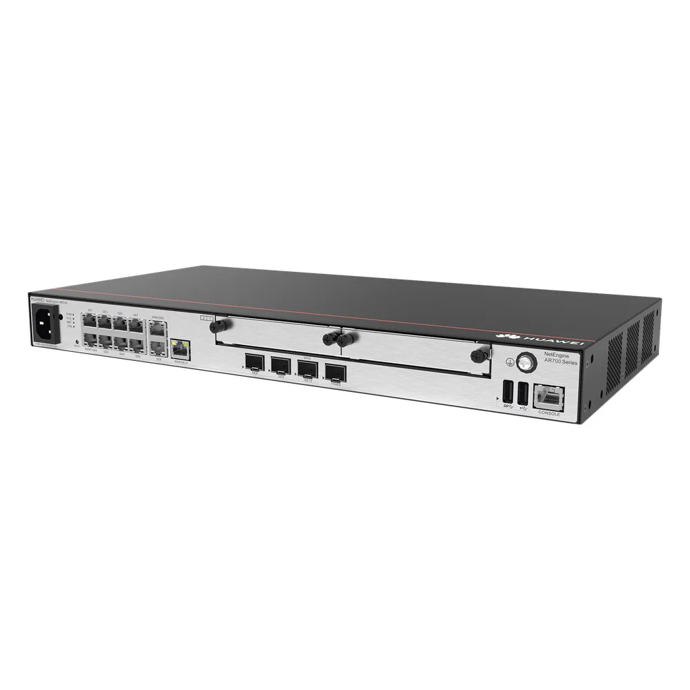 Router Empresarial / 2 puertos 10/100/1000 Mbps combo 2 puerto SFP + 1 puerto SFP+ (WAN) / 8 puerto 10/100/1000 Mbps(WAN/LAN) / Rendimiento 6 Gbps / VPN / Balanceo de Cargas / Hasta 1200 Clientes / Administración Nube Gratis – vista 3