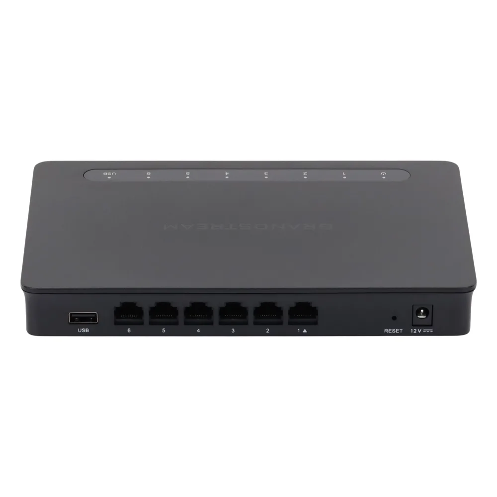Router Gigabit VPN / Balanceador de cargas / 30,000 sesiones NAT /  6 puertos 10/100/1000 Mbps (WAN/LAN) / Compatible con GWN Cloud. – vista 5