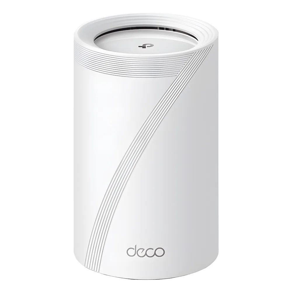 Router Inalámbrico MESH Interior para Hogar / Triple Banda Wi-Fi 7 BE9300 Mbps / 2 Puerto 2.5 Gigabit WAN/LAN / 4 Antenas Internas / Operación Multi-Link MLO / Administración Mediante la App Deco (iOS, Android) / HomeShield